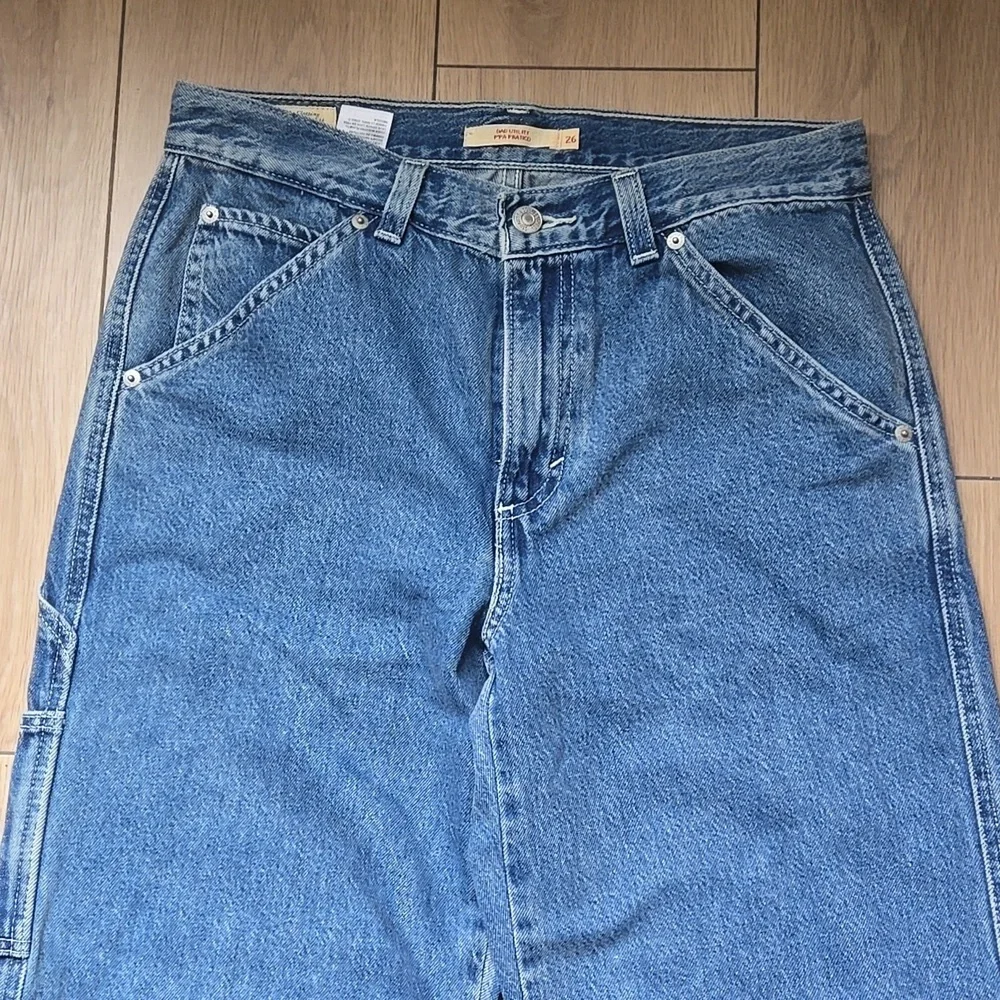 Levi's Dad Utility Jeans Sz 26 - Picture 3 of 10